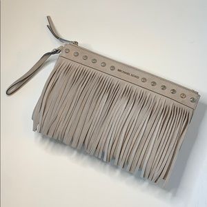 MICHAEL KORS SUEDE Wristlet 11x7